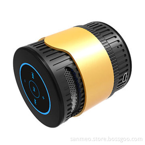 Bluetooth Speaker with Unique Hidden Touch Button, Bluetooth 3.0 + EDR, Supports Handsfree Calling